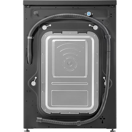 LG F2J3HYL6J Front Load Washing Machine, Black