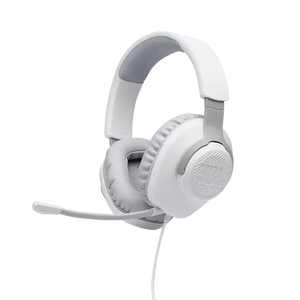 JBL Headphones in White - front view