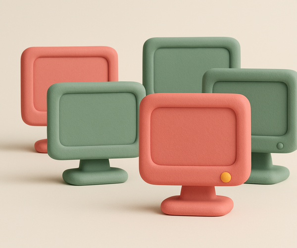 Clay Color Computer Monitor Monitors – Switch On