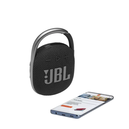 JBL Clip 4 Wireless Speaker - Black