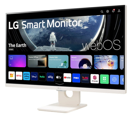 LG 27" Full HD IPS Smart Monitor with webOS, White, 27U511SA-W - view 2