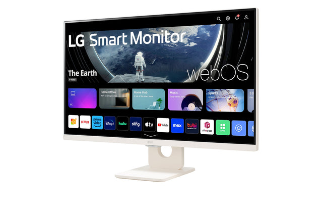 LG 27" Full HD IPS Smart Monitor with webOS, White, 27U511SA-W - view 2