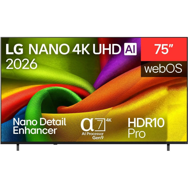 تلفزيون LG 75 بوصة ذكي 4K UHD، 75NU840B6LA