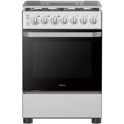 Midea 60x60 4 Burner Gas Cooker, Stainless Steel, MFO-MG24TE(SS)