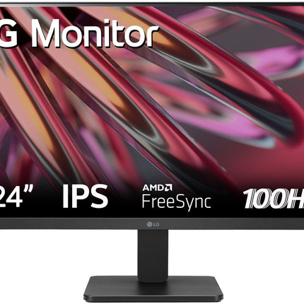 LG Monitor 24" - front view