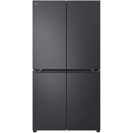 LG ThinQ Side By Side Refrigerator 665L Steel Black – GR-B34FFCDB