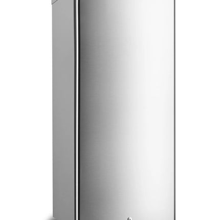 Zen Single Door Refrigerator, Silver With Lock & Key 260L, ZR260SW