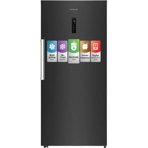 Krome 600L Upright Freezer, Dark Inox, KR-UF750IH