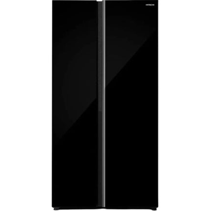 Hitachi Side By Side Refrigerator 713L GROSS Glass Black – HRSN9713ESGBKGF