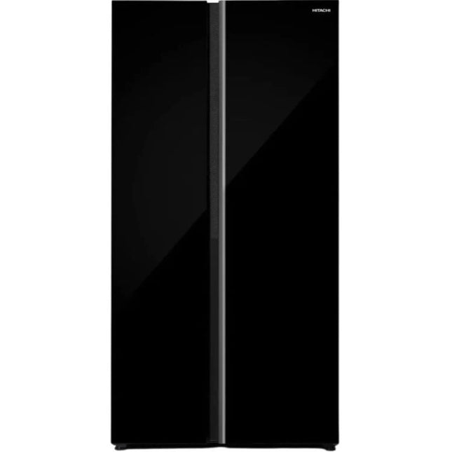 Hitachi Side By Side Refrigerator 713L GROSS Glass Black – HRSN9713ESGBKGF