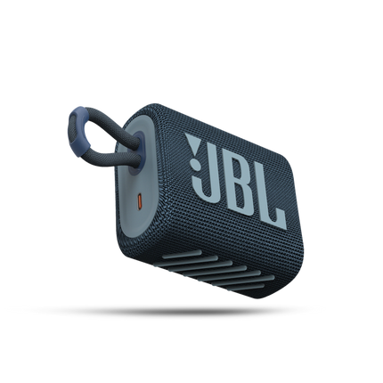 JBL Go 3 Portable Speakers — Blue