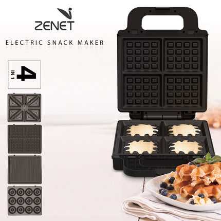 Zenet 4-in-1 Sandwich Maker, ZSM-414