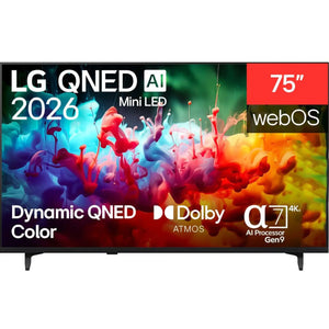 LG 75" QNED 4K AI Mini LED Smart TV (2026 Model), 75QNED72B6T