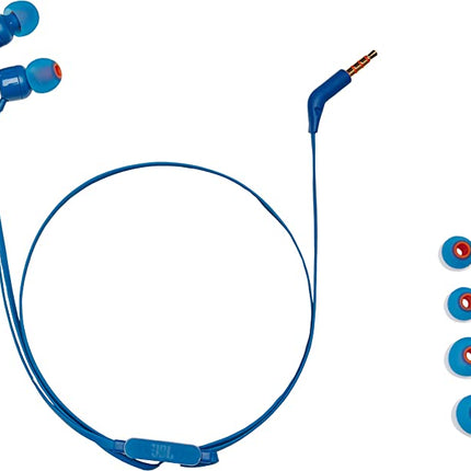 JBL T110 Earphones - Blue
