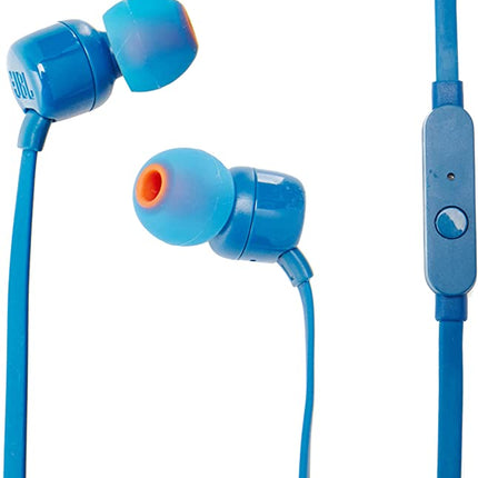 JBL T110 Earphones - Blue