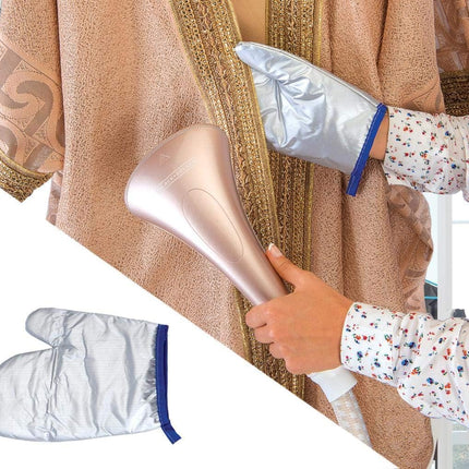 Digital Garment Steamer with Ironing Board, 6 Adjustable Steam Levels, 2.0L Detachable Water Tank, Quick Heat-Up, Anti-Kink Tube, Include Accessories, 2 L 2000 W GSTD2050-B5 White/Gold