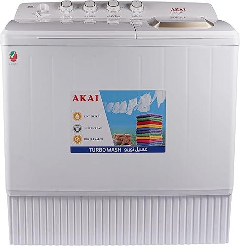 Zen Ze-ZWM2075 20kg Semi Washing Machine