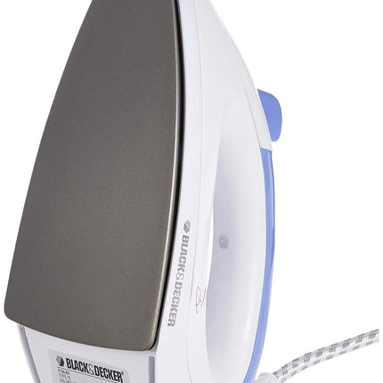 Black+Decker F150 1000W Dry Iron W/ Sprayer and None Stick Sole Plate