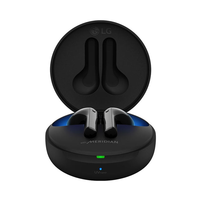 LG FN7 True Wireless Earbuds, Black, HBS-FN7.ABGFBK