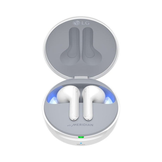 LG FN7 True Wireless Earbuds, White