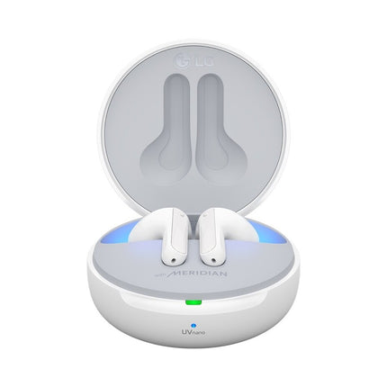 LG FN7 True Wireless Earbuds, White