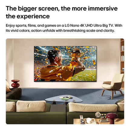 LG 85" NANO 4K UHD AI Smart TV NU85 (2026 Model), 85NU850B6LA - view 2