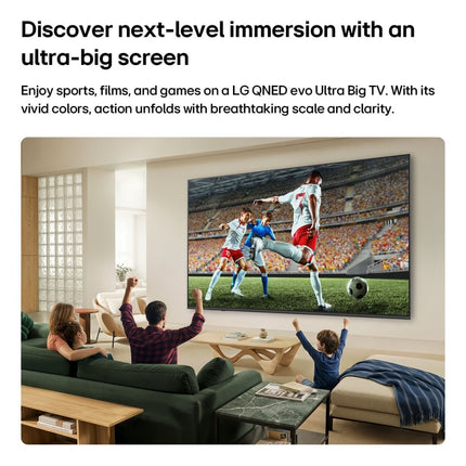 LG 85" QNED evo AI Mini LED 4K Smart TV QNED84 (2026 Model), 85QNED84B6T - view 2