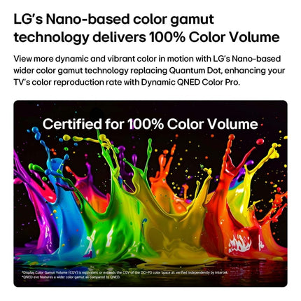 LG 85" QNED evo AI Mini LED 4K Smart TV QNED84 (2026 Model), 85QNED84B6T - view 3