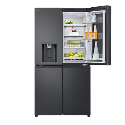 LG Side by Side Refrigerator InstaView Door-in-Door-GR-X39FFCRL