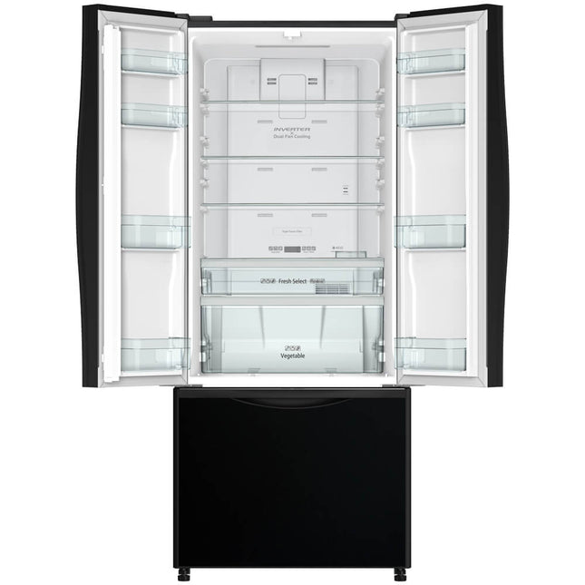 Hitachi Bottom Freezer 710 Litres R-WB710PK9 GBK