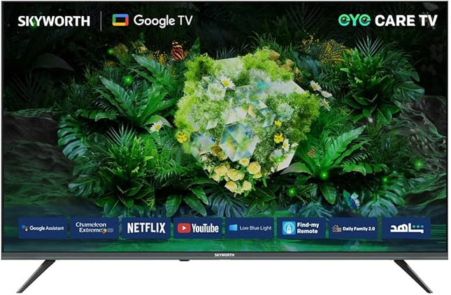 SKYWORTH 50G6500G - 50" UHD 4K 60Hz LED TV with Google TV,
