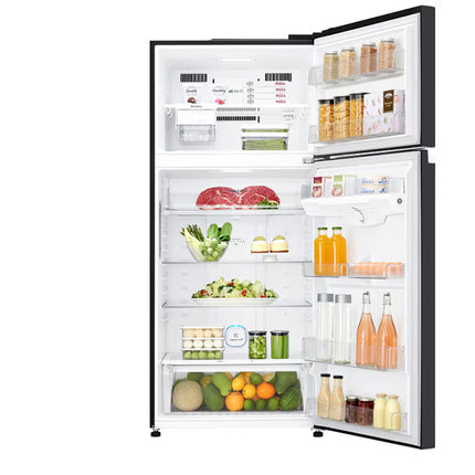 LG Top Mount Refrigerator 752 L Black – GN-C752SGGL