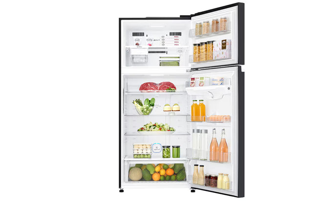 LG Top Mount Refrigerator 752 L Black – GN-C752SGGL