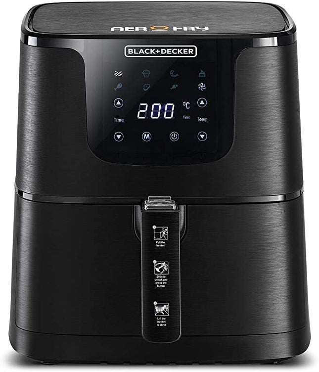 Black+Decker Grand Digital Air Fryer 4.3L (1.5kg), 1700W, AF700