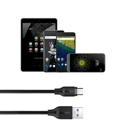 aukey Cable & Adapter - back view