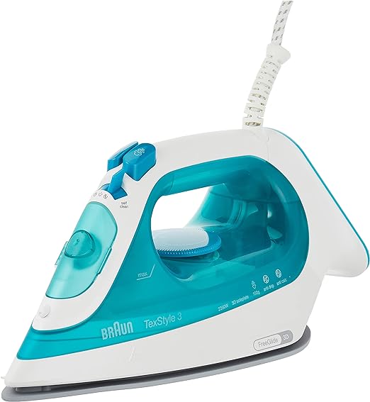Braun SI 3041 GR Steam iron Ceramic soleplate 2350 W Turquoise