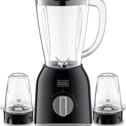 Black+Decker 400W Blender 1.5L with Grinder Mill & Extra Jar, BX365J - view 2