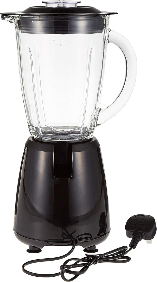 Black+Decker 400W Glass Jar Blender with Grinder Mill, BX440G - view 2