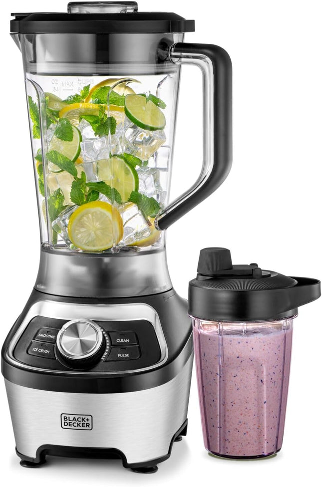 Black+Decker High-Speed Blender 1200W with Personal Cup, BXH1200