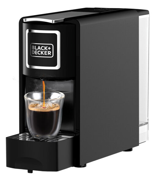 Black+Decker Capsule Coffee Machine 20 Bar, 1140W, CCM100