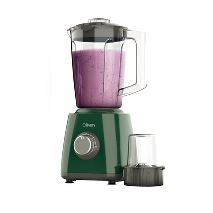 Clikon 2-in-1 Blender 500W with Grinder, 1.5L, Green, CK2681