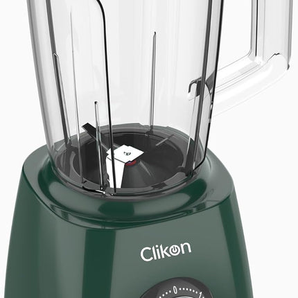Clikon 2-in-1 Blender 500W with Grinder, 1.5L, Green, CK2681 - view 3