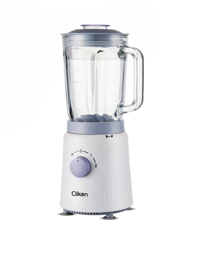 Clikon 600W Table Blender, 1.5L Glass Jar, CK2685