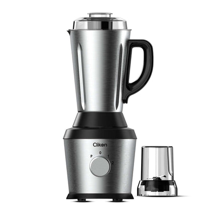 Clikon 2-in-1 Blender 600W, 1.5L Stainless Steel Jar with Grinder, CK2694