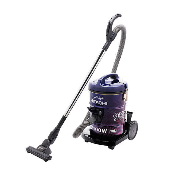 HITACHI DRUM VACUUM 2100 WATTS 18L PURPLE CV955NBLGCM
