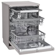 LG QuadWash Steam Dishwasher Platinum Silver Finish – DFC435FP