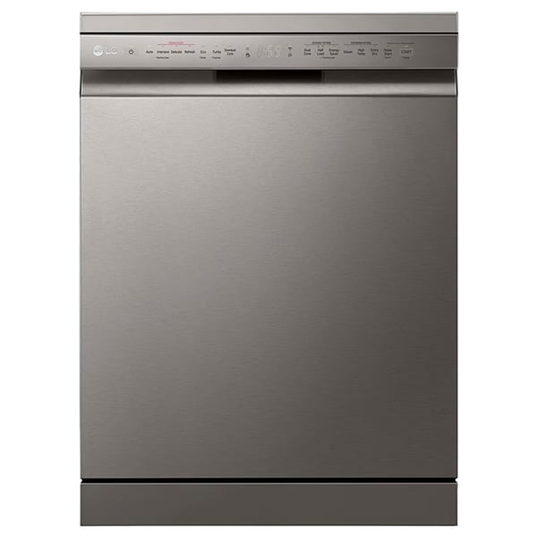 LG QuadWash Steam Dishwasher Platinum Silver Finish – DFC435FP