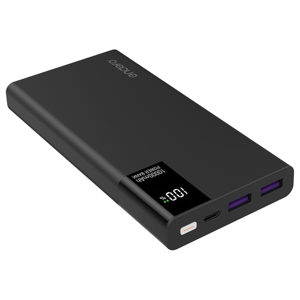 Endefo Power Bank 10000mAh Black ENPOWER’EPB52