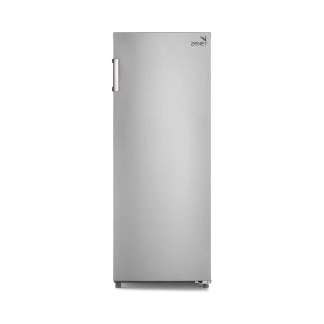 Zenet Upright Freezer 200L 5 Drawer Silver ZFS200S