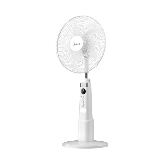 Midea 16" Rechargeable Stand Fan, 9 Speeds, White, FS45-23MRD - view 2